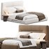Bed with upholstered headboard Oliva by Livemaster - Thumbnail 6