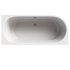 Acrylic bathtub Cezares Metauro Corner L 180×80 cm with frame asymmetrical - Thumbnail 3