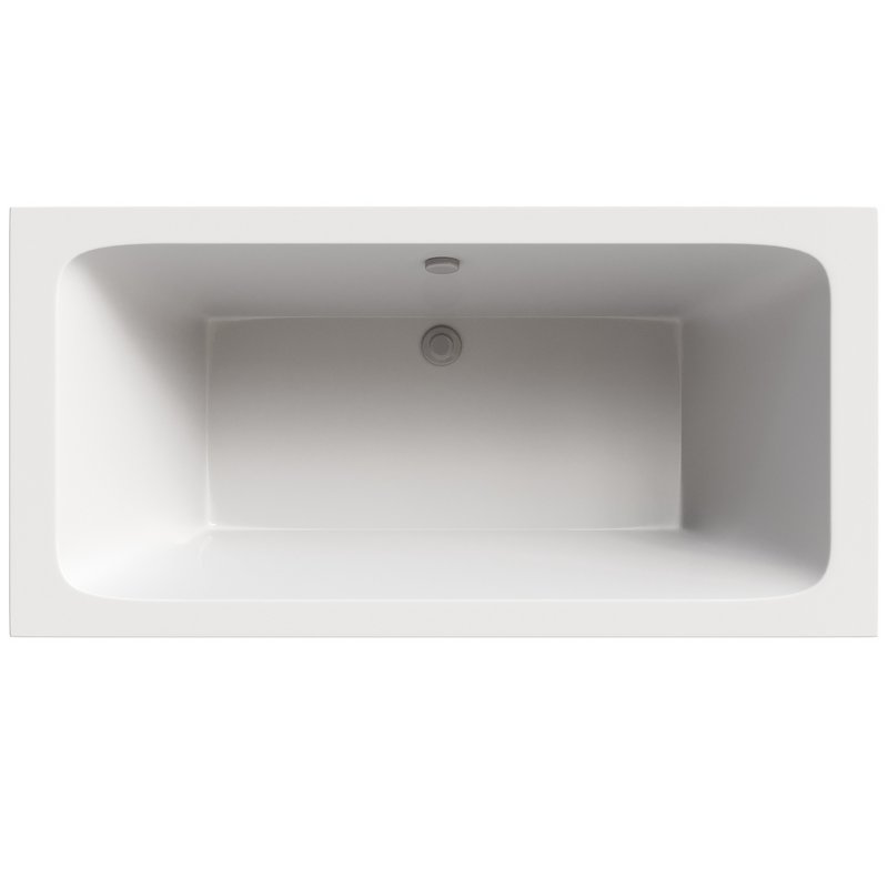 Acrylic bathtub Cezares Plane 180×90 cm with legs - Image 2