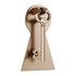 Door Knocker Black Cast Iron Key - Thumbnail 2