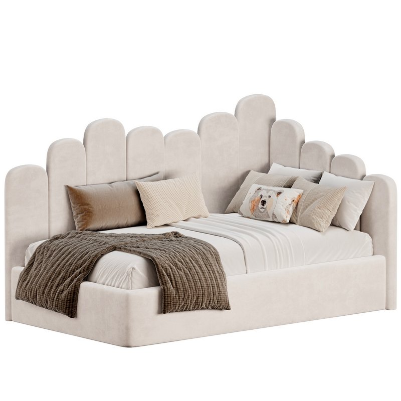 Corner bed Bambini kids multi level - Image 2