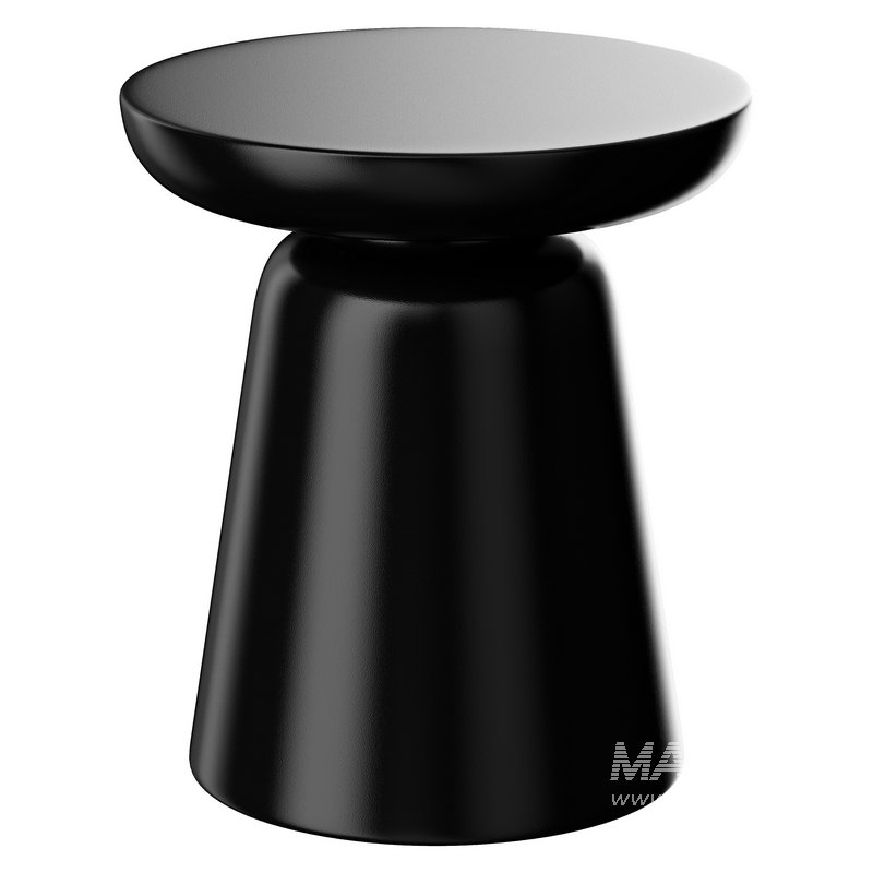 Household plastic round tea table - Image 1