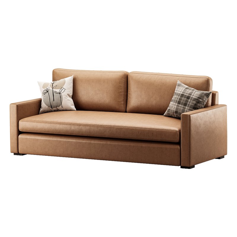 Benjara 86 Inch Fabric Upholstered Sofa - Image 2