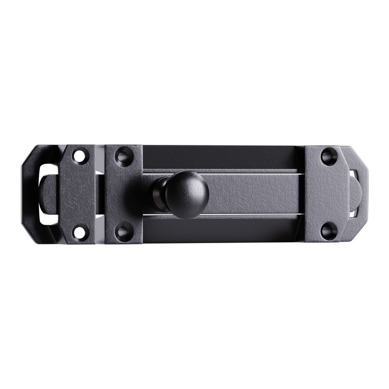 Brass Slide Bolt Door Latch - Image 2