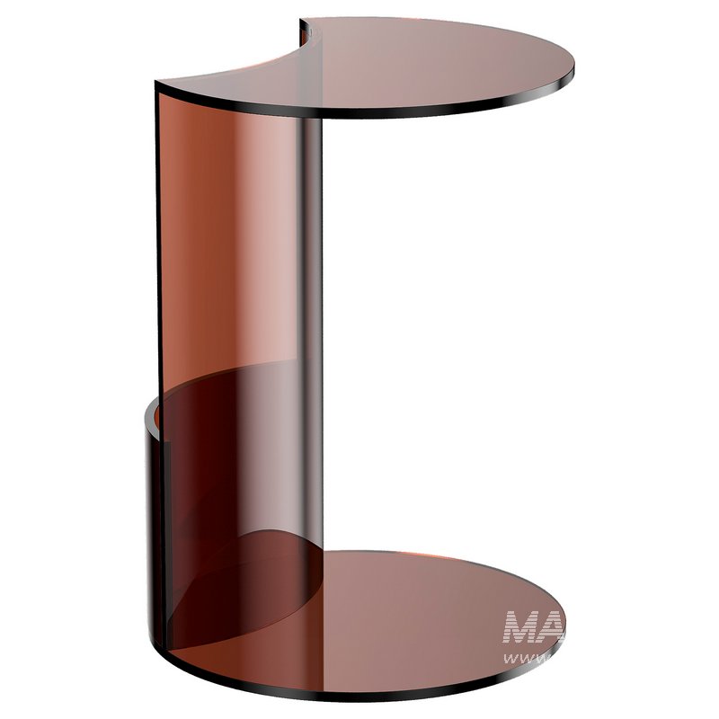 Ansel Acrylic Side Table - Image 3