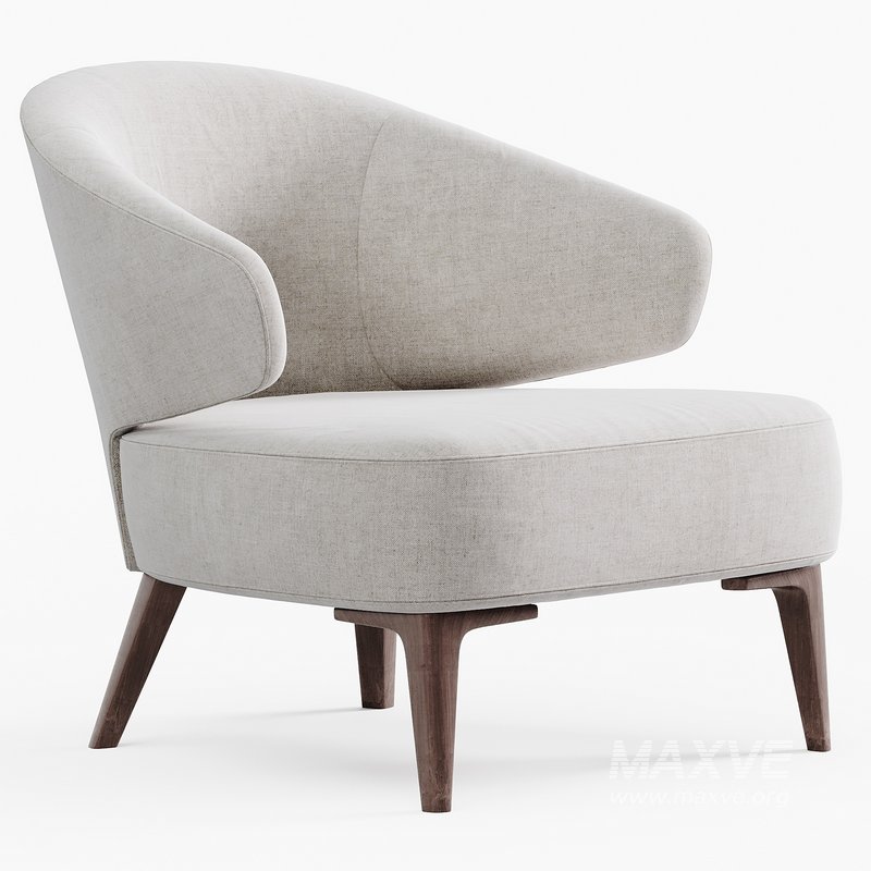 Aston Armchair By Minotti - Image 2