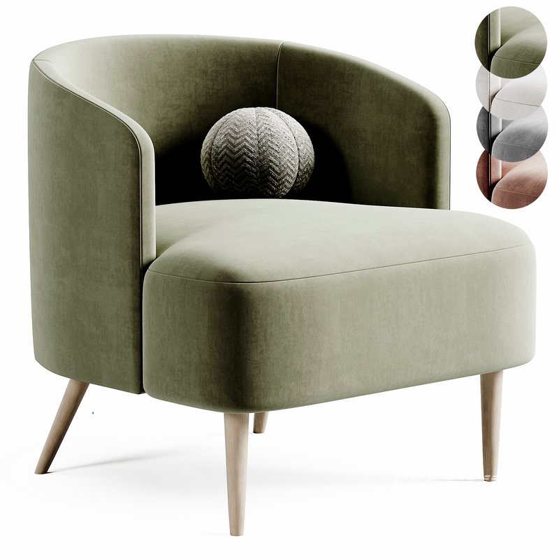 VEERA Armchair By Laskasas - Image 4