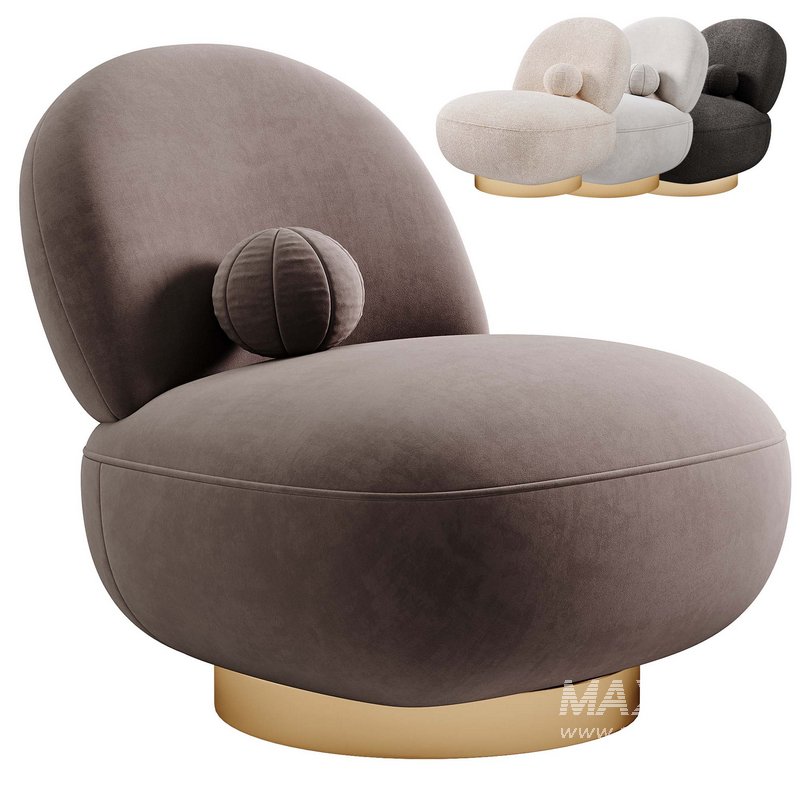 Clement Swivel Armchair - Image 5