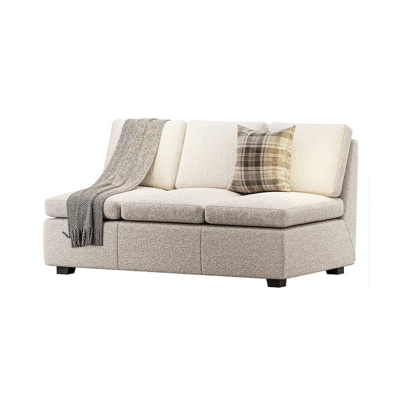 Profiles Armless Sofa - Image 1