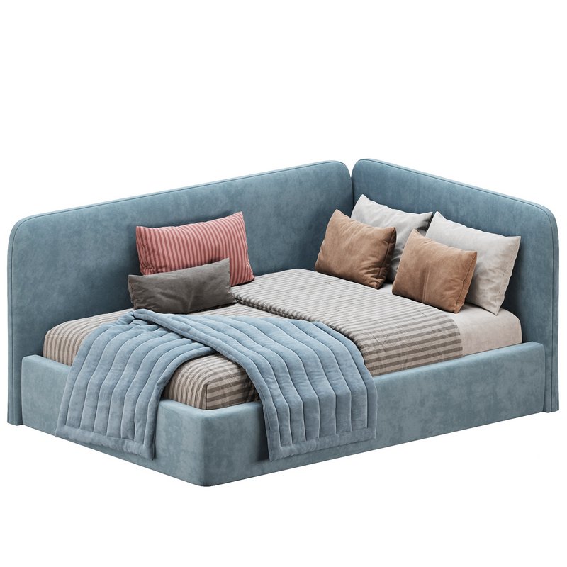 Corner bed Bruni kids - Image 3