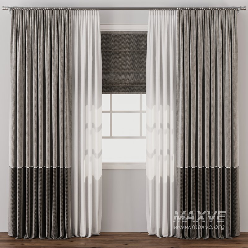 Curtain with tulle 59 - Image 2