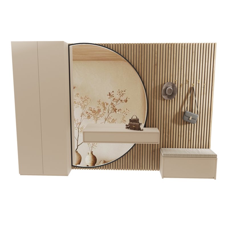 Hallway area with a minimalistic hanger 5 - Image 1