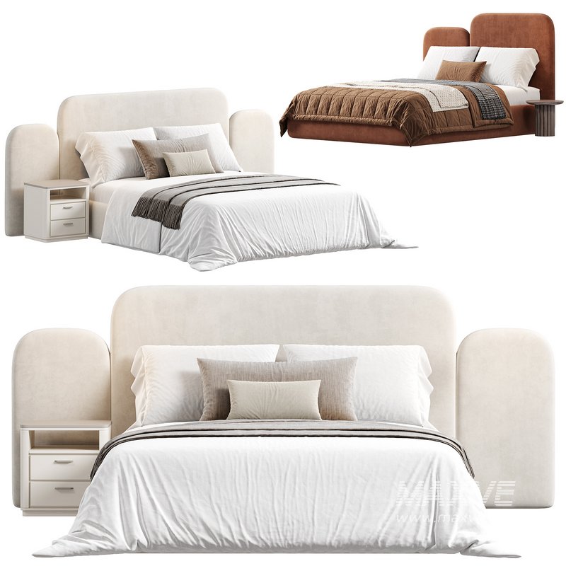 Soft bed Panda Muse by wallandwall - Image 2