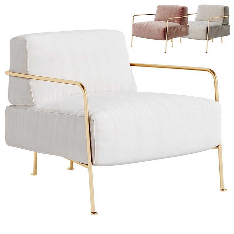 Name Bruxelles Armchair By Baxter - Image 2