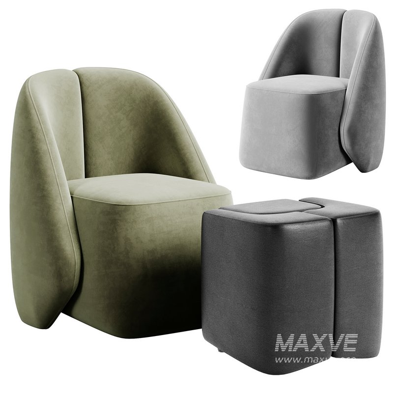 Keren Armchair By Baxter - Image 2