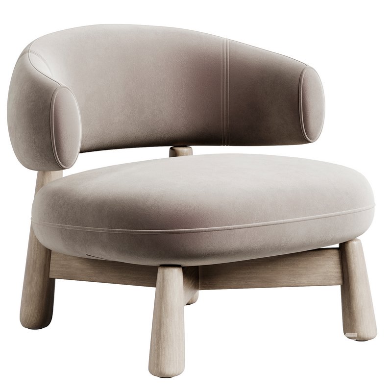 Olaf Armchair By Baxter - Image 2