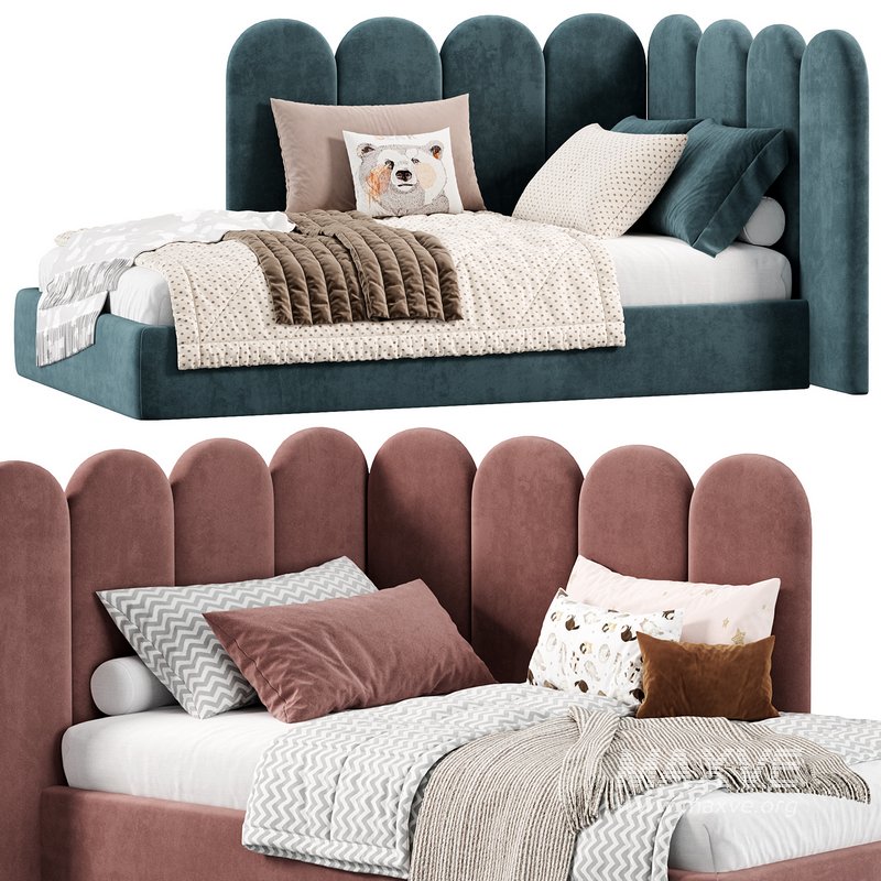 Soft Panels 3D Kids Bed by Livemaster - Image 3