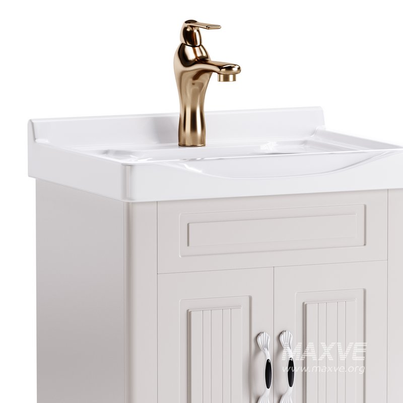 Adeline Large Wall Mounted Cabinet Vanity Bathroom Sink - Image 3
