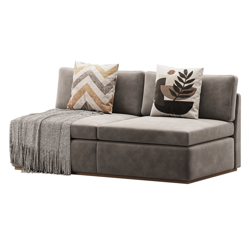 Haase Armless Sofa - Image 2