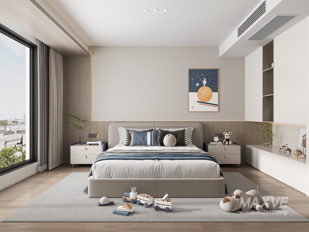 Modern bedroom - Image 1