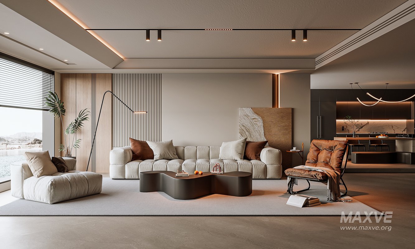 Modern living room - Image 1