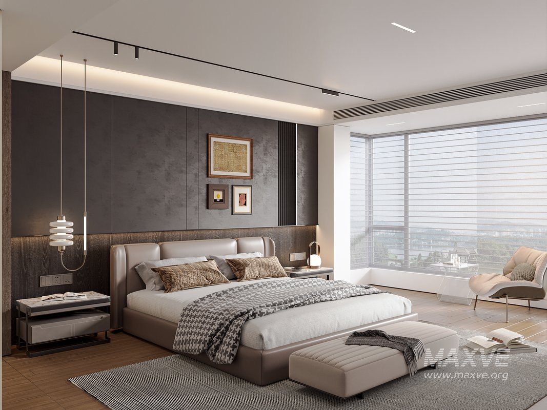 Modern bedroom - Image 1