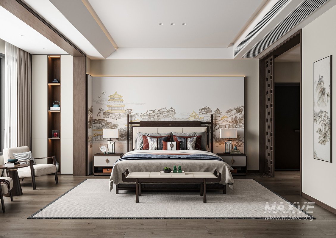 Modern bedroom - Image 1