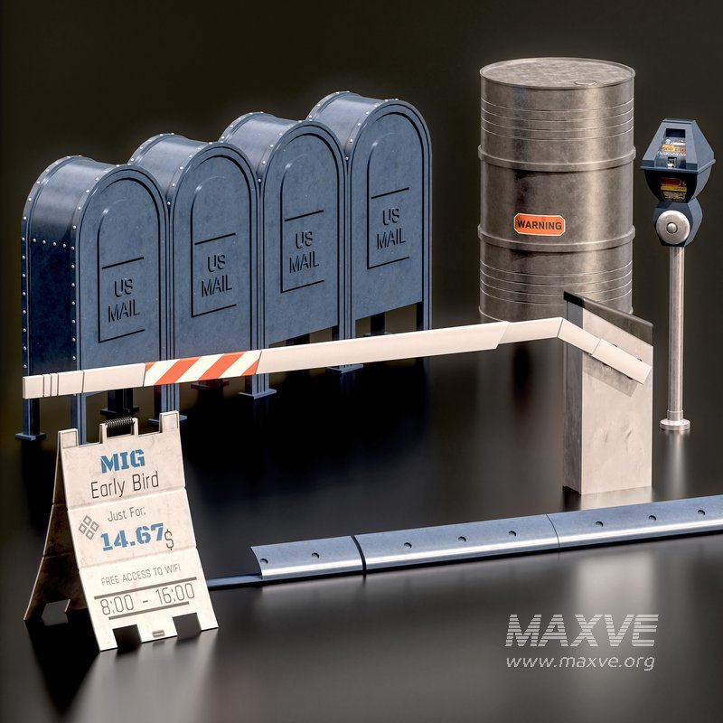 Street Asset Set 02 - Image 1