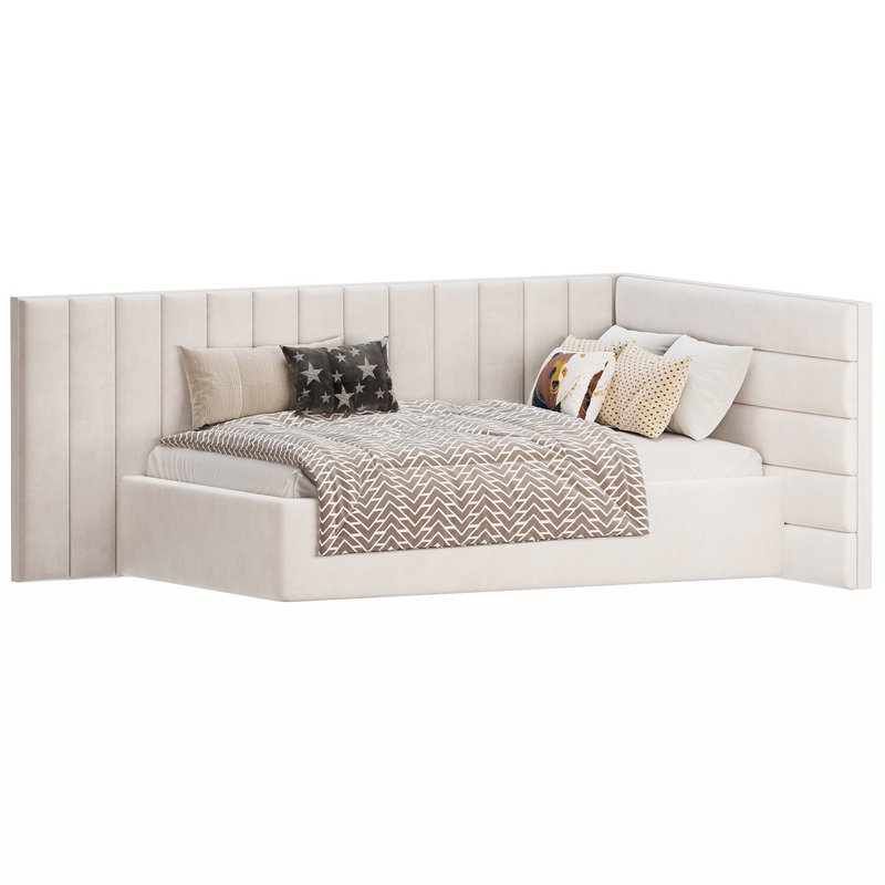 Corner bed Bonpari kids - Image 3