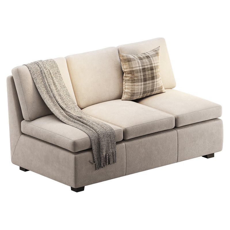 Profiles Armless Sofa - Image 5
