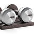 COLMIA Dumbbells Pair With Wooden Stand - Thumbnail 3