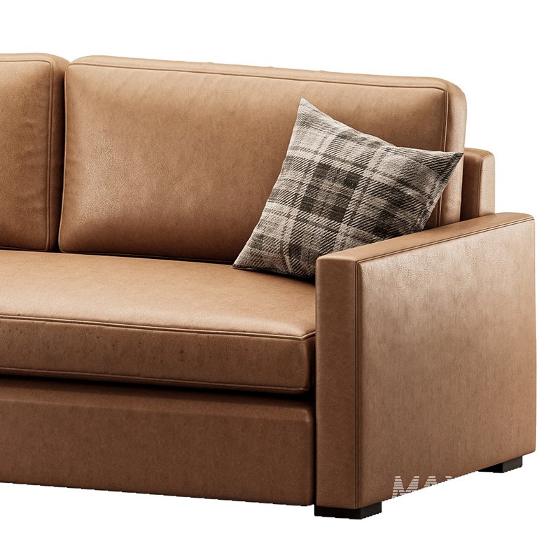 Benjara 86 Inch Fabric Upholstered Sofa - Image 3