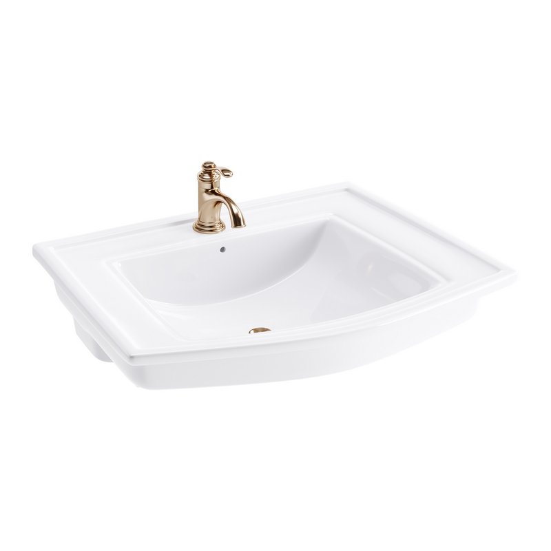 Florence Wall Mount Bathroom Vessel Sink - Image 3