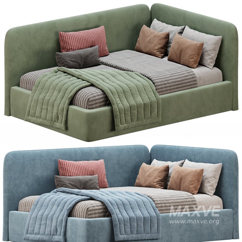 Corner bed Bruni kids - Image 4