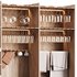 Modern Wine cabinet with dishes and glasses 01 - Thumbnail 2