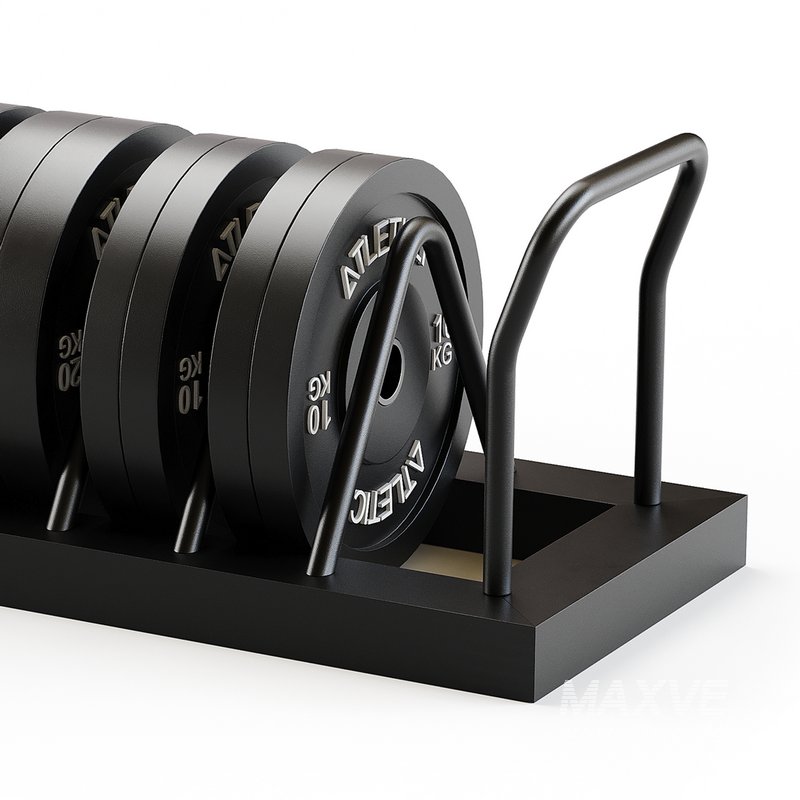 Tusker mobile weight plate rack - Image 2
