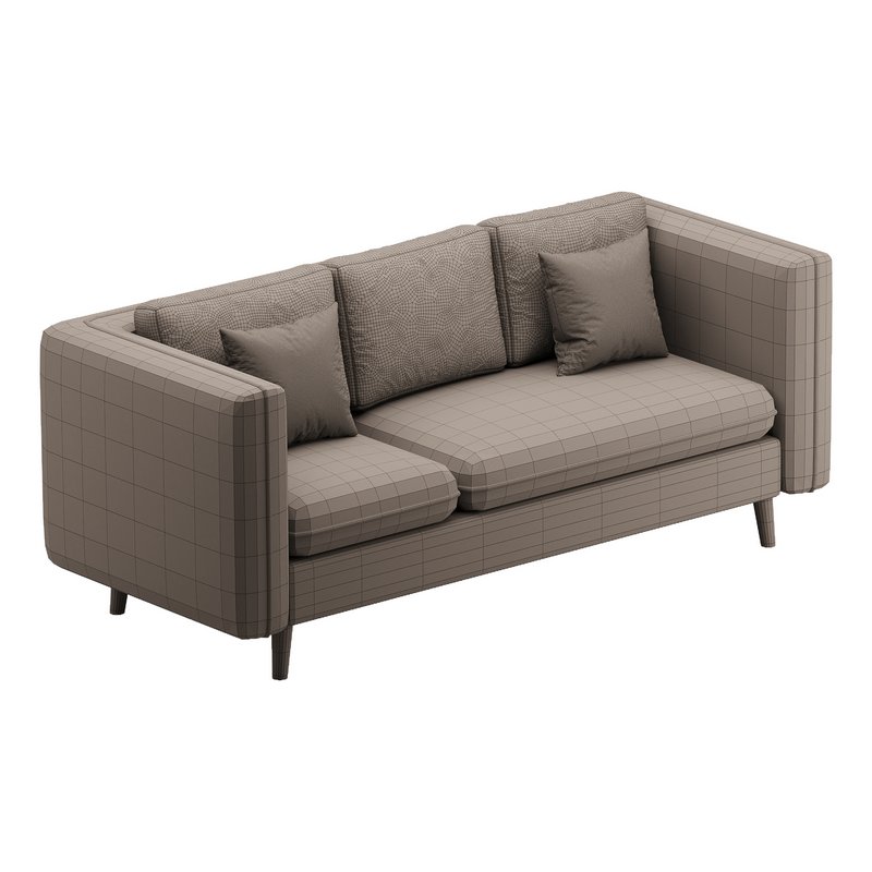 Sofa Couch with Ottoman - Image 14