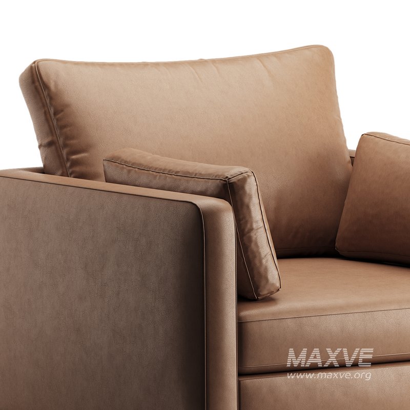 Modern Farmhouse Loose Pillow Armchair - Image 10