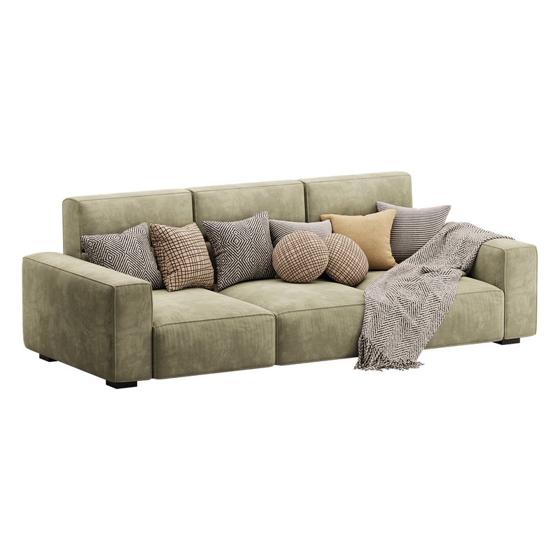 Beige Standard Sofa - Image 12