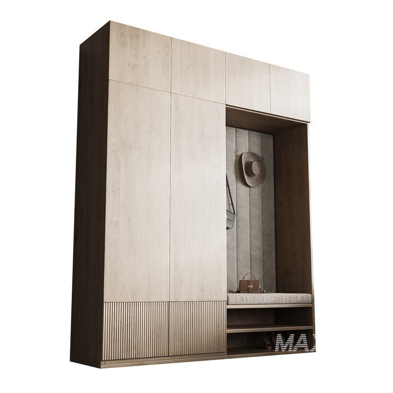 Hallway area with a minimalistic hanger 2 - Image 2