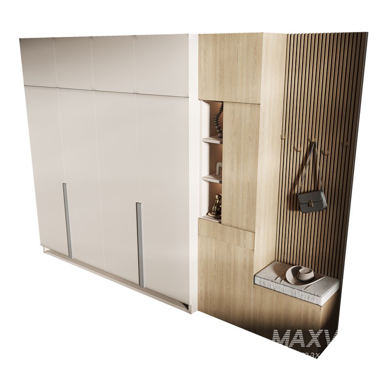 Hallway area with a minimalistic hanger 3 - Image 4