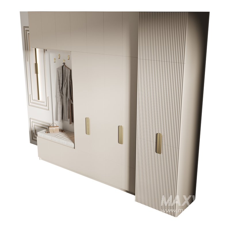 Hallway area with a minimalistic hanger 4 - Image 4