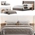 Soft headboard XL Jolien Bed by laredoute - Thumbnail 5