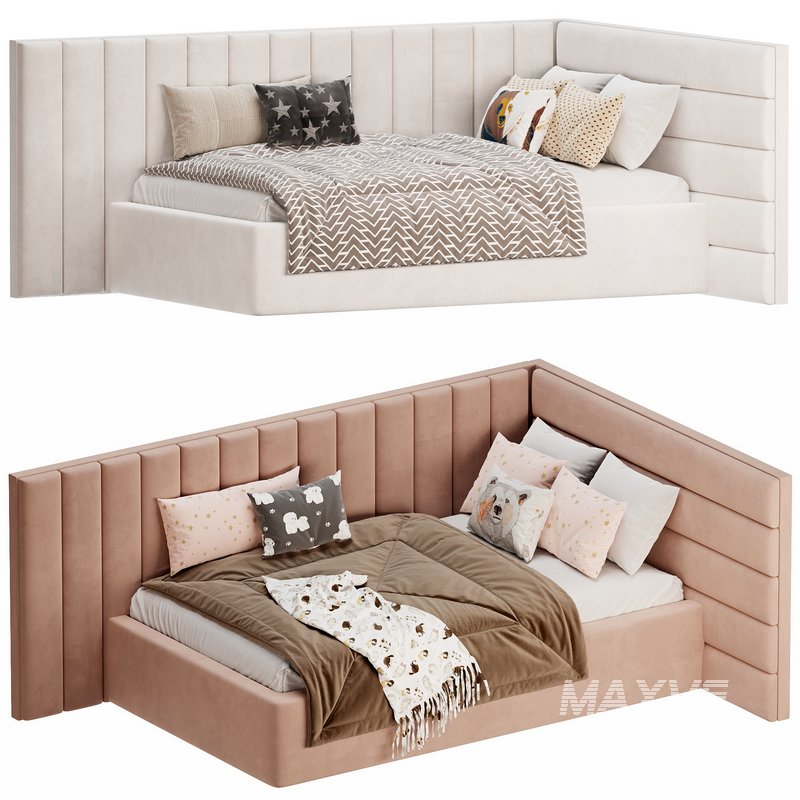 Corner bed Bonpari kids - Image 6