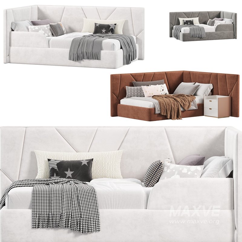 Corner bed Deimos kids by sensorsleep - Image 4