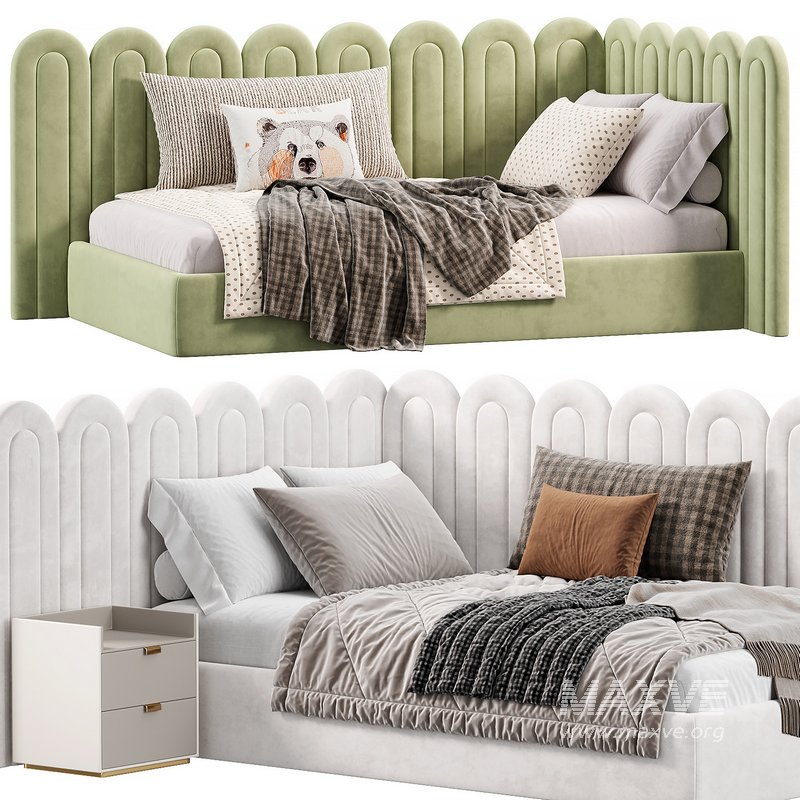 Corner bed Lego kids by sensorsleep - Image 2