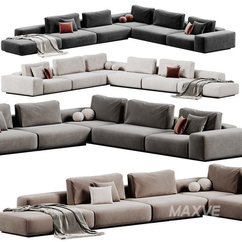 Monsieur Modular Sofa By Baxter - Image 3