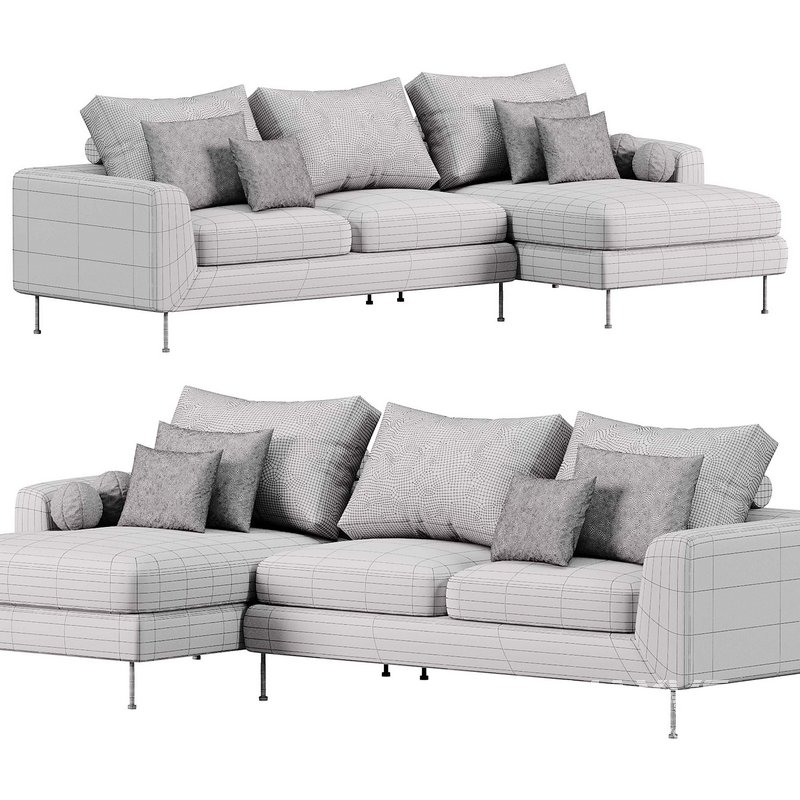 Sofa Narozna Cucita By Westwing - Image 4