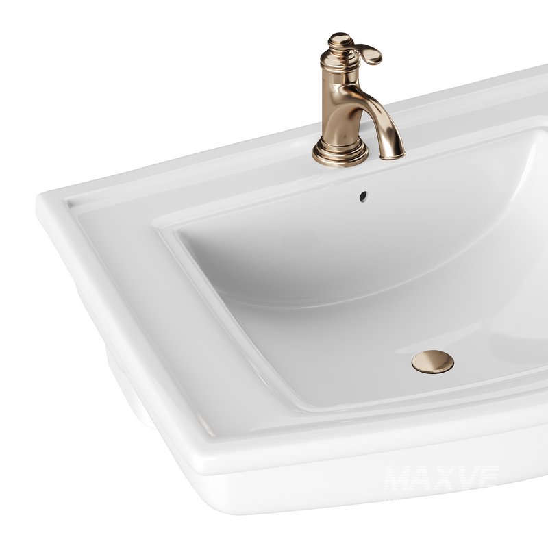 Florence Wall Mount Bathroom Vessel Sink - Image 9