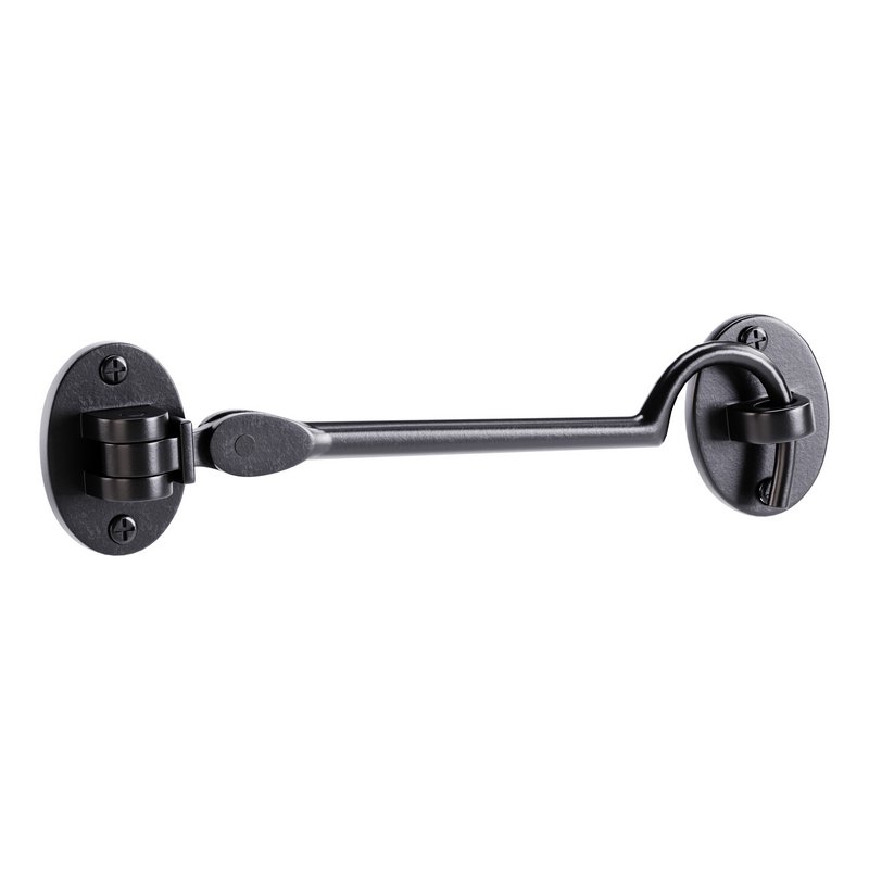 Oil Rubbed Bronze Finish Solid Brass Swivel Pivot Style Cabin Eyelet Latches - Image 2